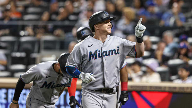 Former Auburn standout Garrett Cooper has been added to the MLB All-Star Game as a member of the National League, Major League Baseball announced Tuesday.
